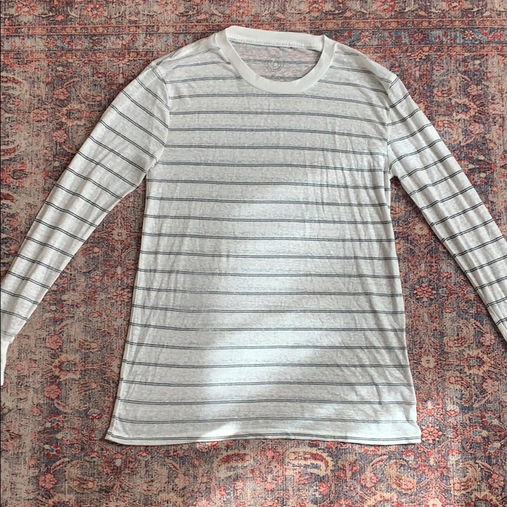 Thin White striped Long Sleeve